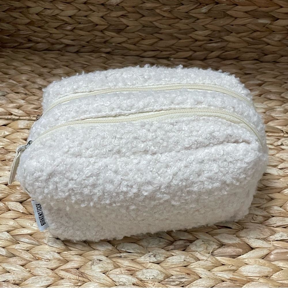 Birkenstock Fluffy /‎ Teddy Cosmetic Bag Cream